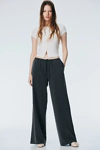Twill Drawstring Pants
