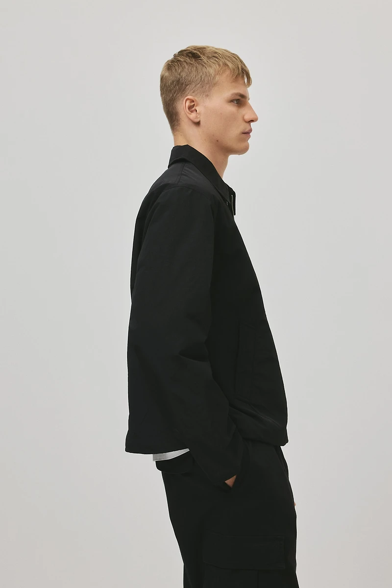Regular-Fit Nylon Jacket