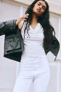 Jean évasé Taille haute