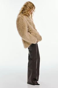 Veste à manches bouffantes