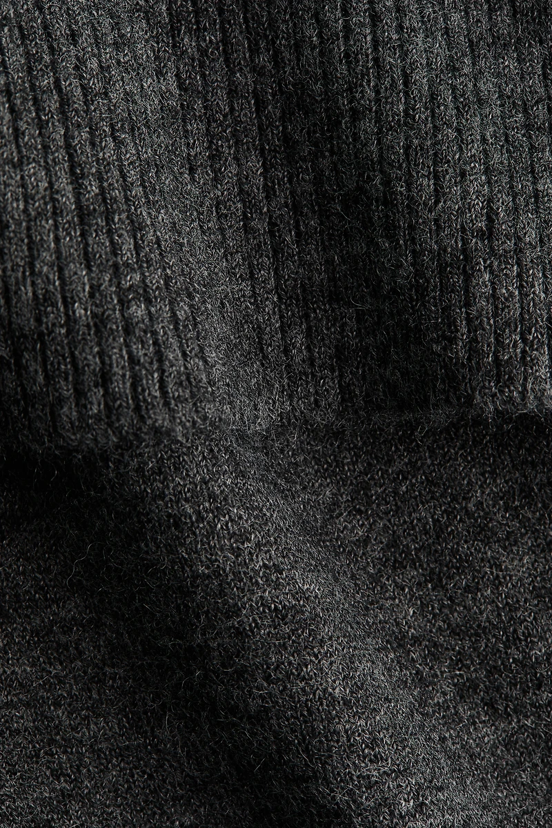 Knit Foldover-Waist Pants