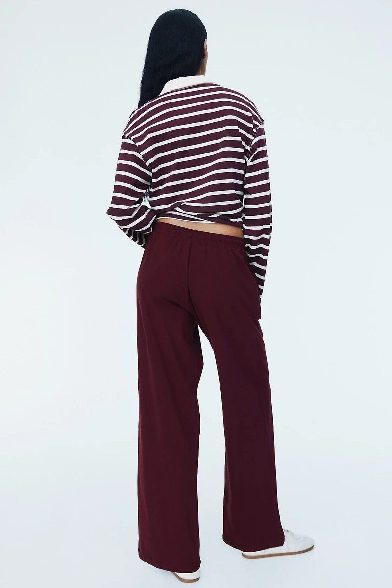 Wide-Leg Joggers