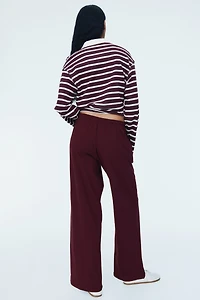 Wide-Leg Joggers