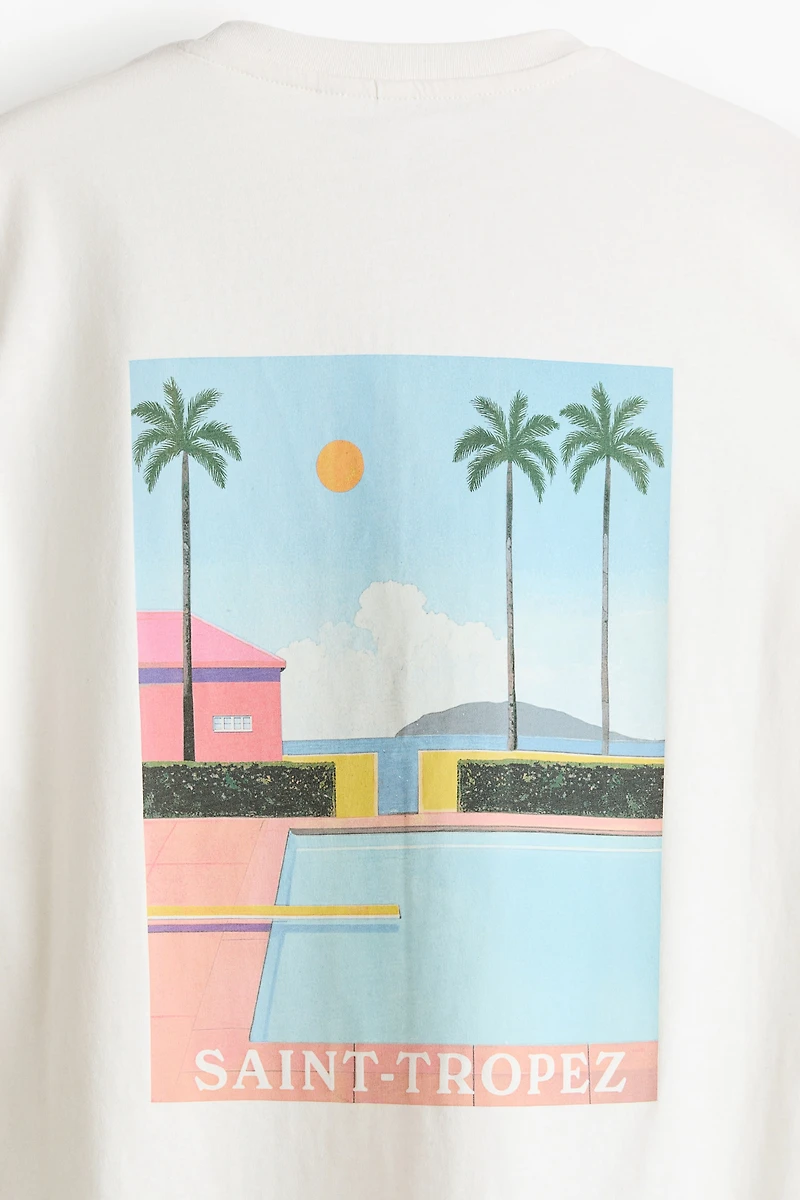Printed Cotton T-Shirt