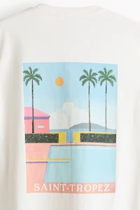 Printed Cotton T-Shirt
