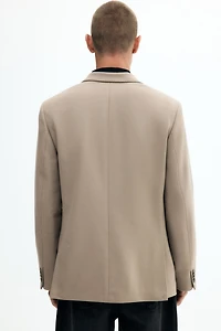 Veste classique en cachemire mélangé