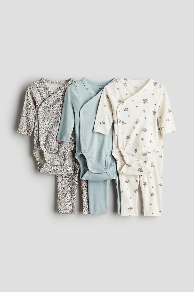 6-piece Bodysuit and Leggings Set