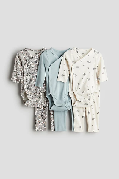 6-piece Bodysuit and Leggings Set