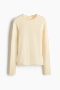 Long-sleeved Jersey Top