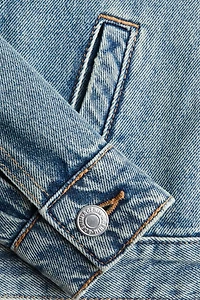 Padded Denim Jacket