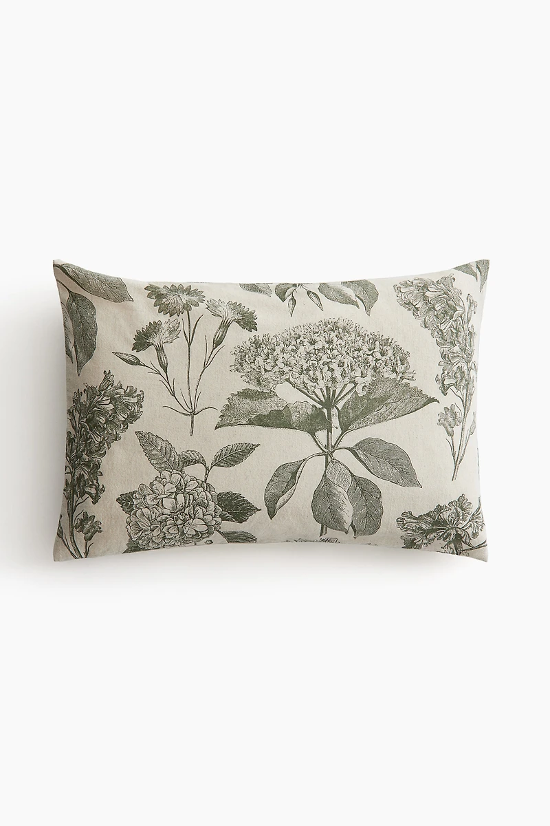 Cotton Canvas Cushion Cover