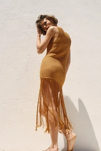 Beach Dress with Fringe