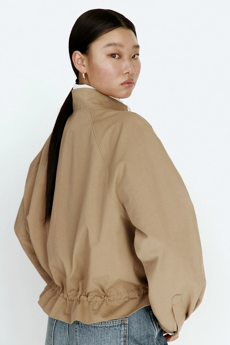 Veste en sergé de coton