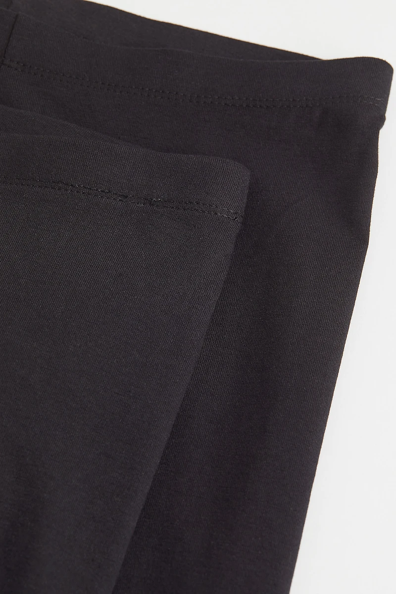 Lot de 2 leggings en jersey