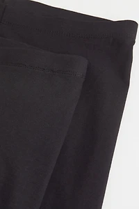 Lot de 2 leggings en jersey