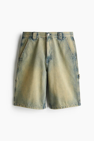 Short avec passant Coupe Flottante en denim