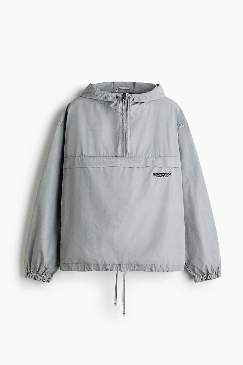 Anorak ample en coton