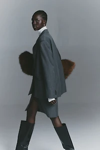 Blazer à fermeture croisée