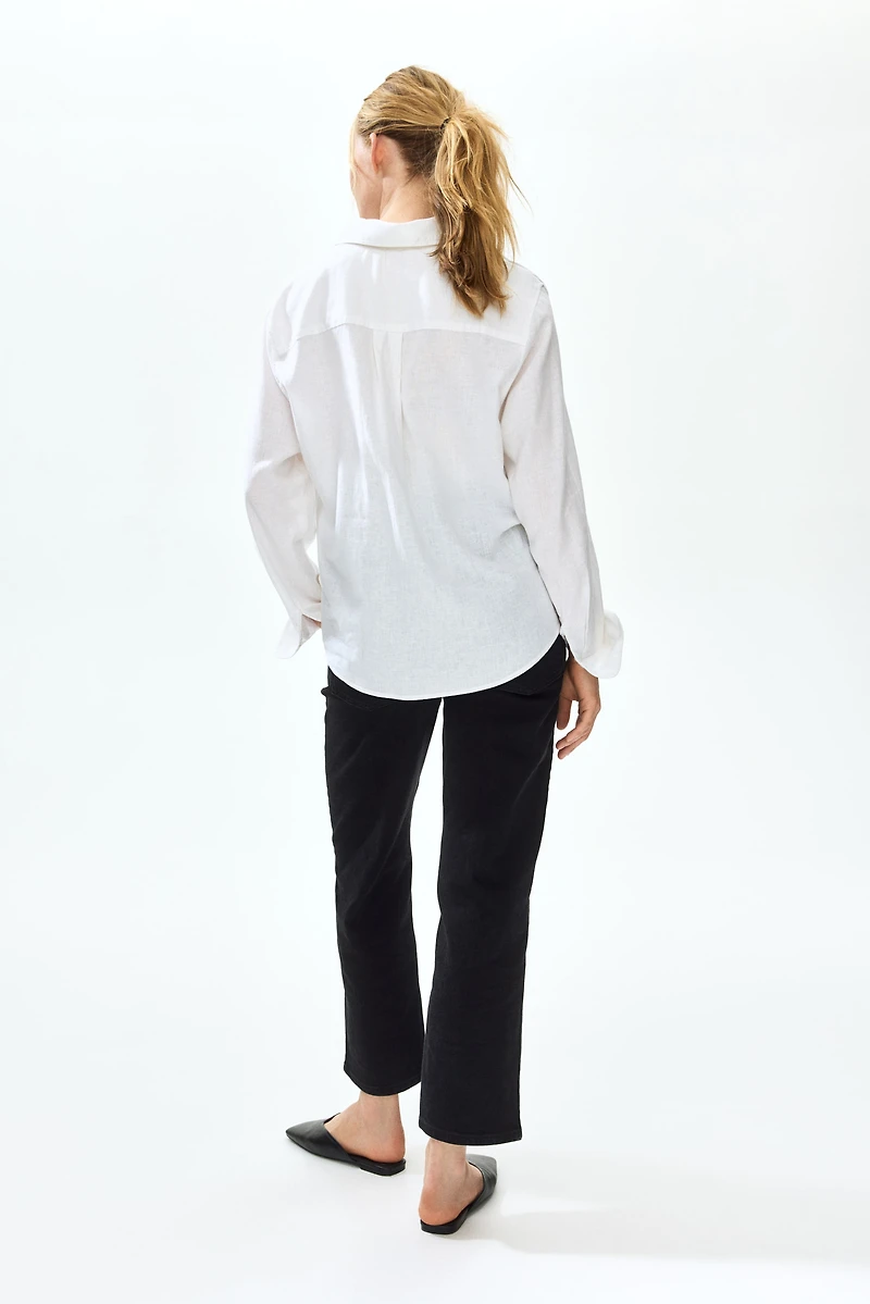 MAMA Straight Ankle Jeans