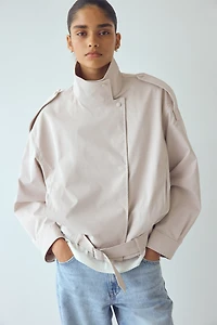 Oversized Jacket with Belt