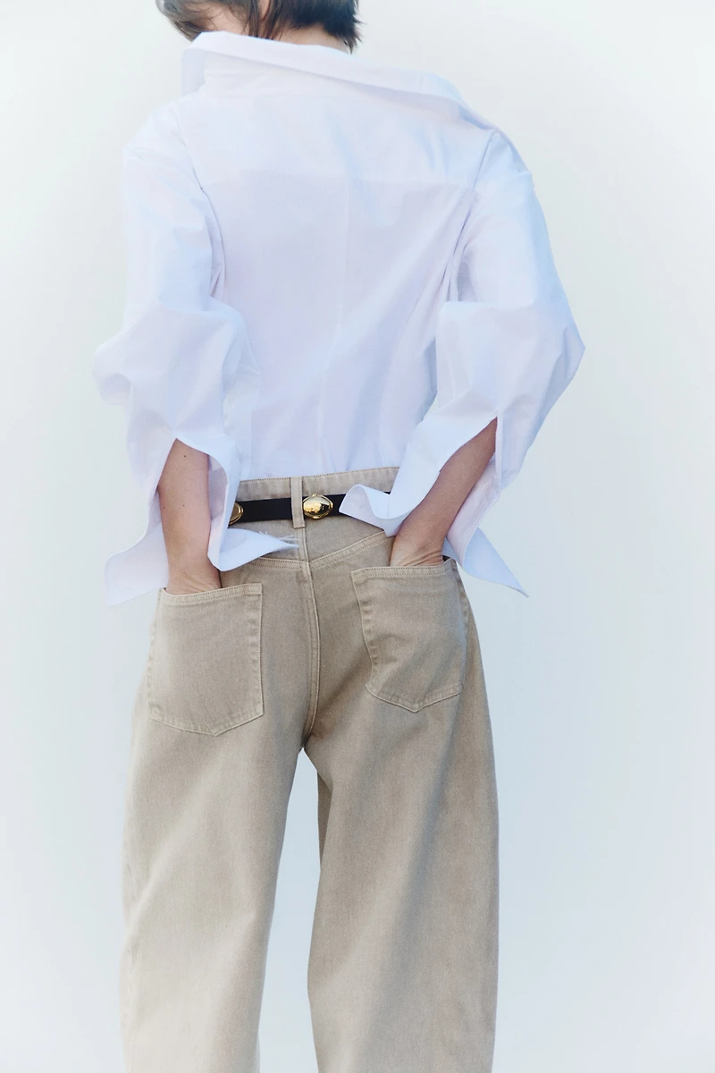 Baggy Regular-Waist Barrel Jeans