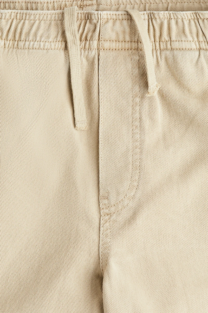 Cotton Twill Joggers