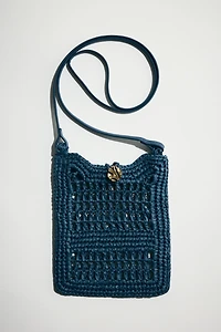 Straw Phone Bag