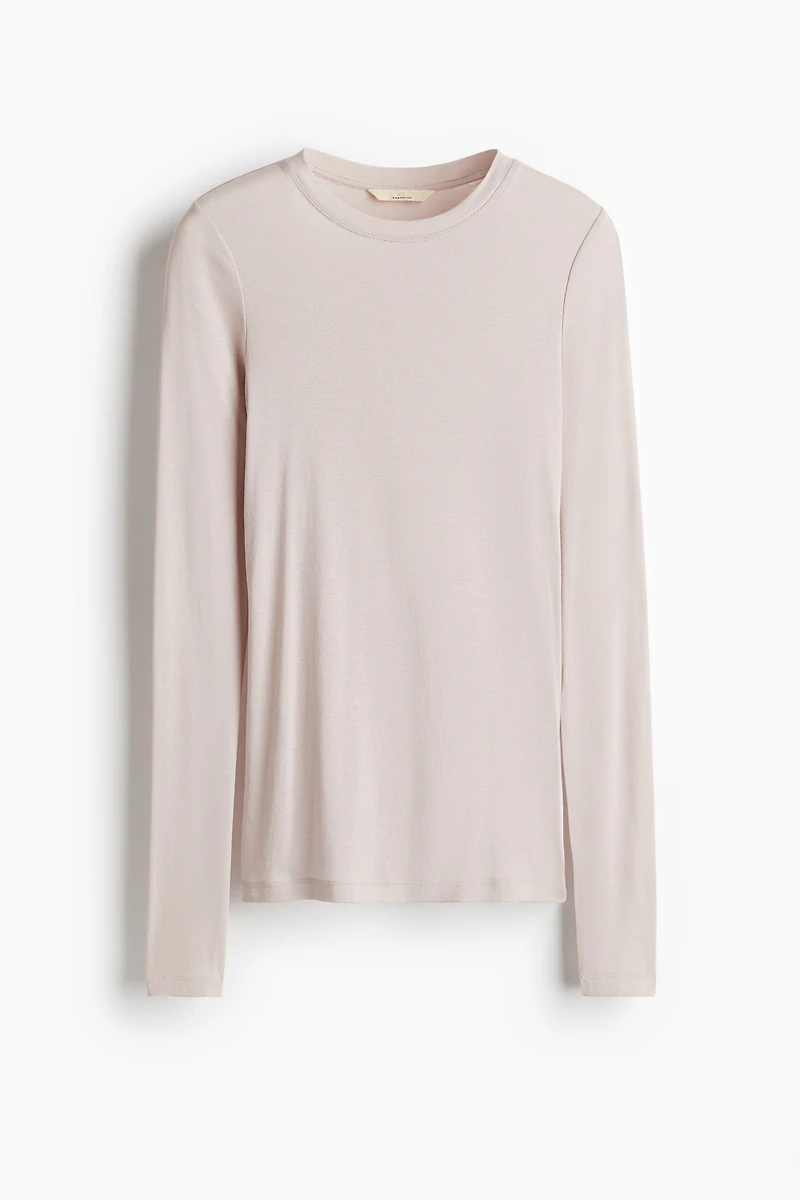 Pima Cotton Jersey Top