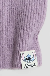 Rib-Knit Tube Scarf