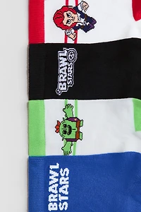 5-Pack Motif-Detail Socks