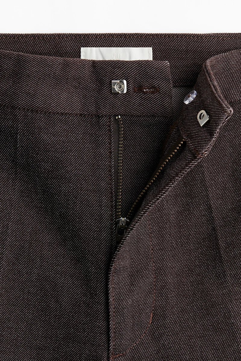 Jean évasé taille haute