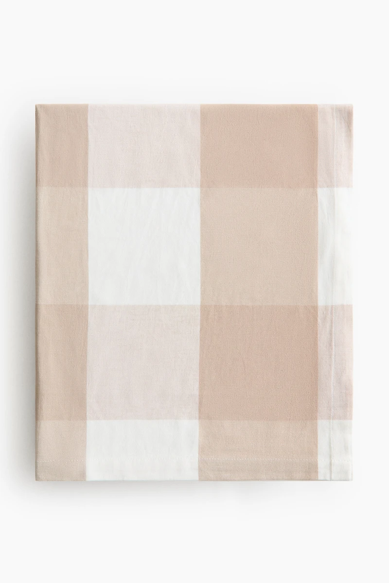 Linen-Blend Tablecloth