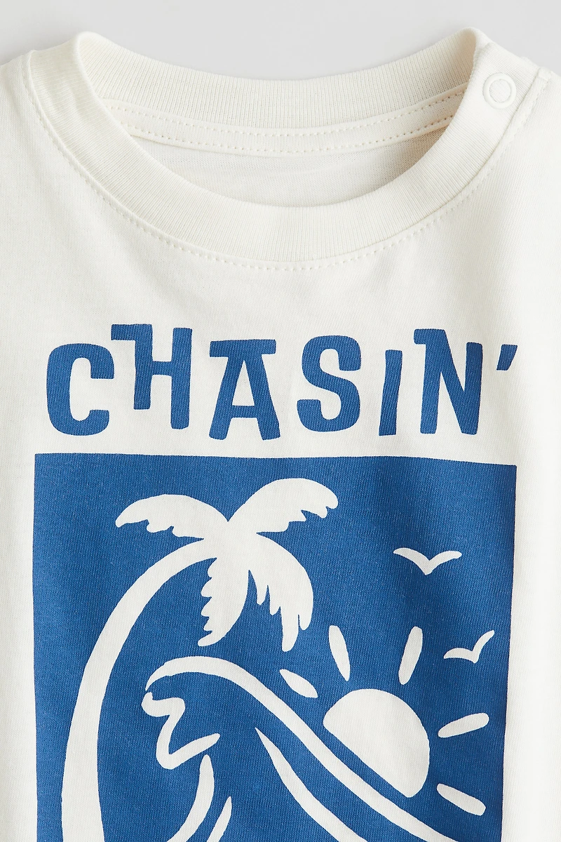 Printed Cotton T-Shirt