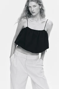 Wide-Leg Dress Pants