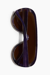 Lunettes de soleil mono verre