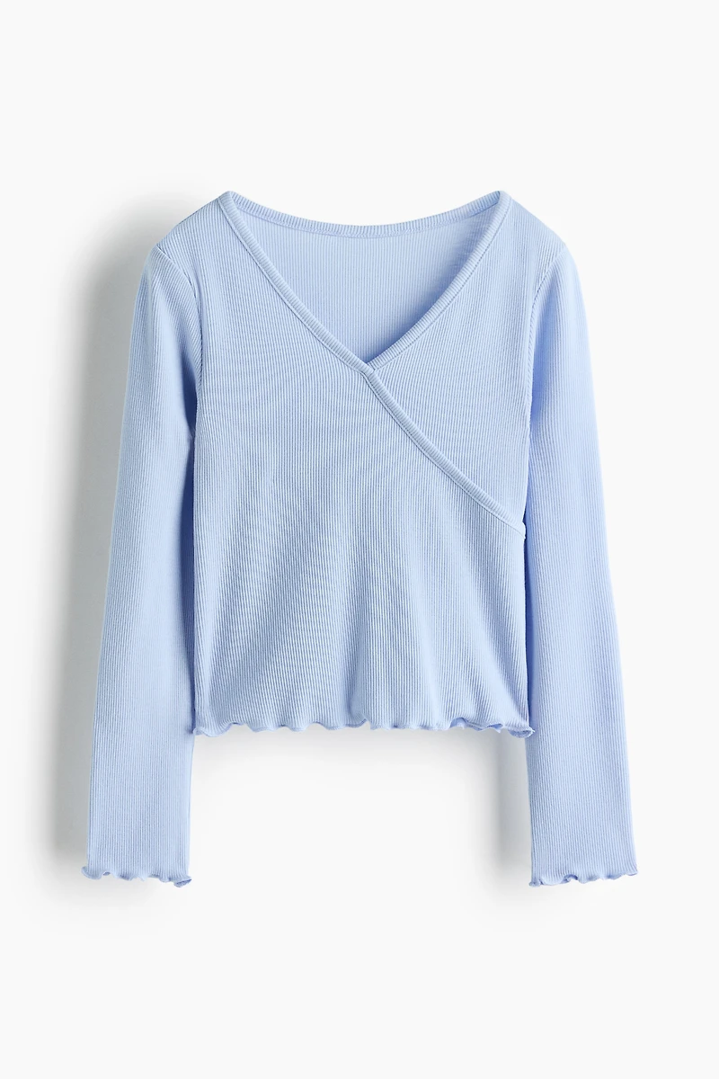T-shirt de sport croisé