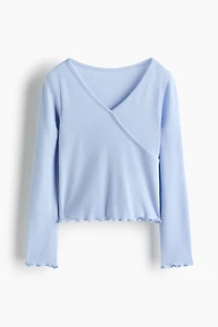 T-shirt de sport croisé