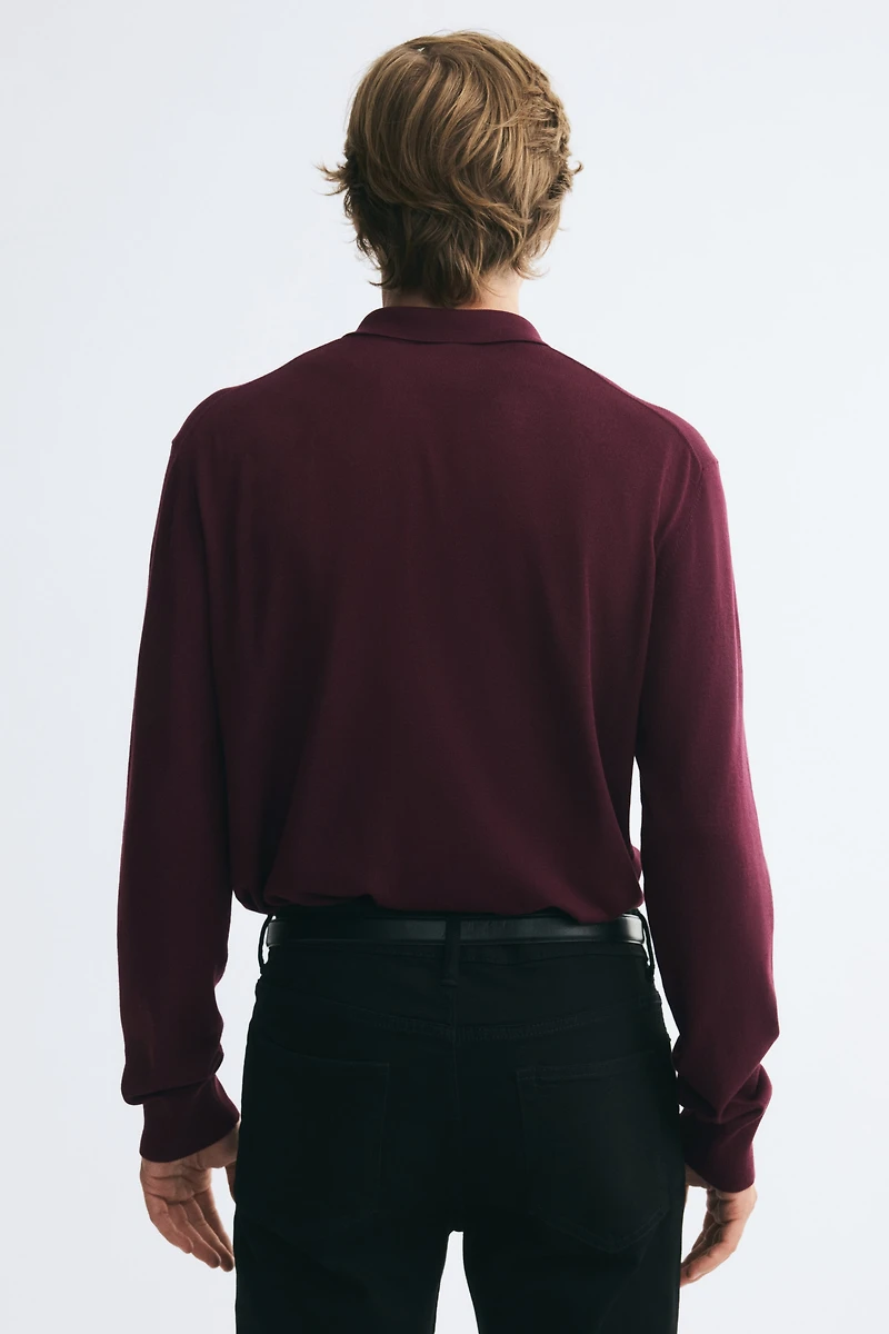 Polo classique en tricot