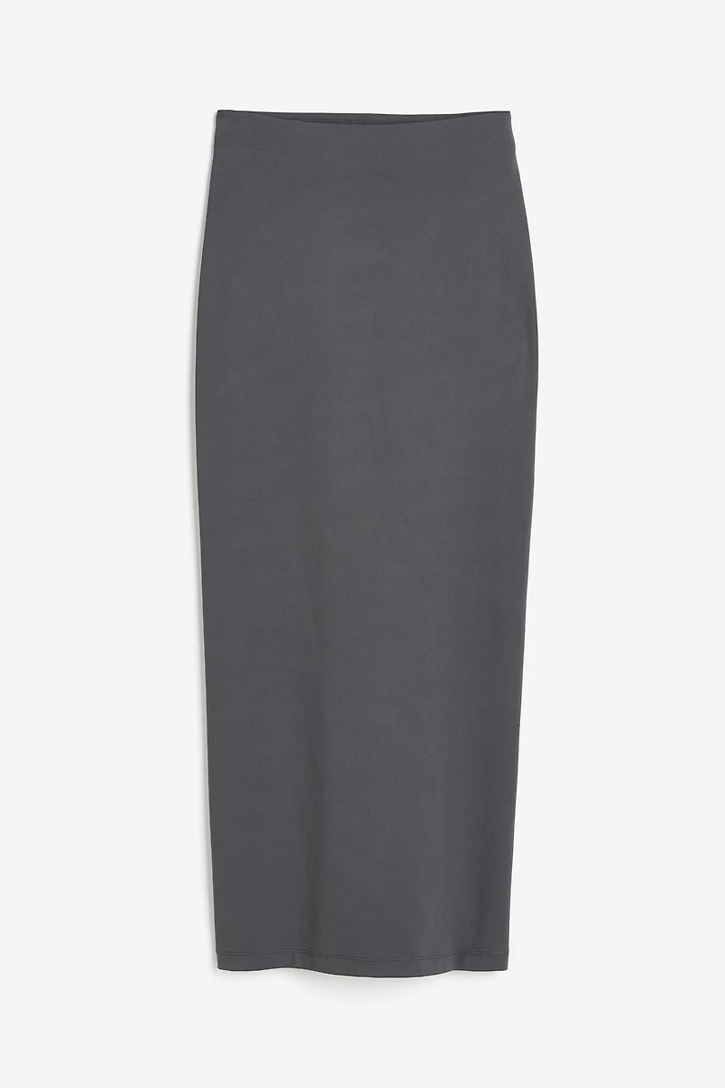 Microfiber Maxi Skirt