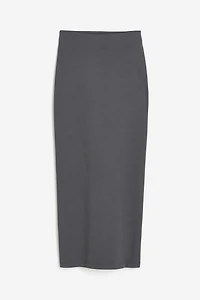 Microfiber Maxi Skirt