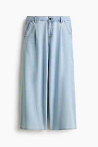 Pantalon large en sergé