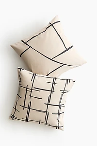 2-pack Cotton Cushion Covers