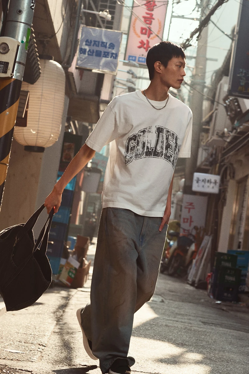 Loose-Fit Printed T-Shirt