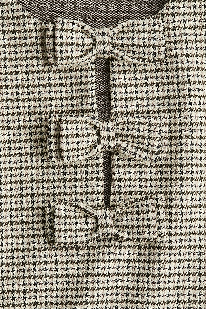 MAMA Robe droite avec boucles