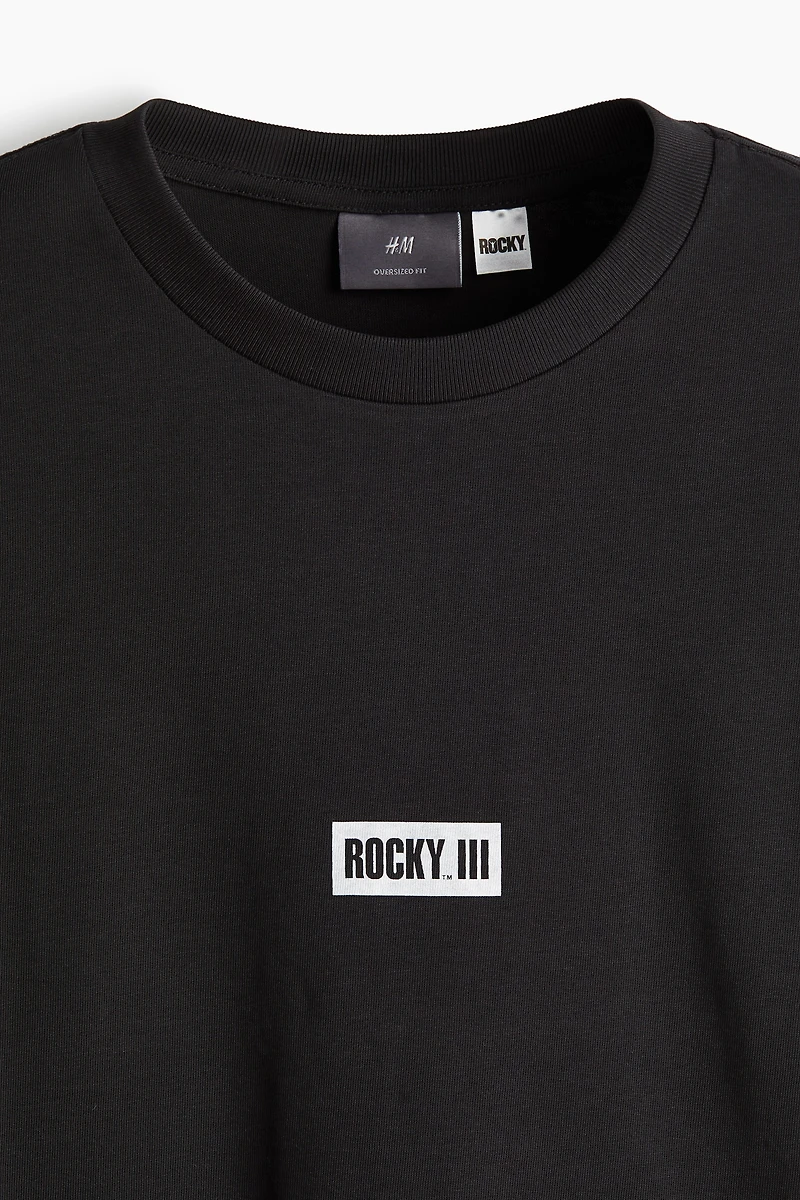 T-shirt grande taille imprimé