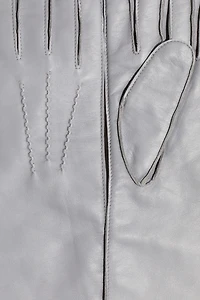 Long Leather Gloves