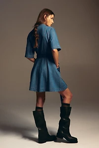 Denim Shirt Dress