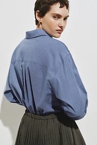 Oversized Cotton Poplin Shirt