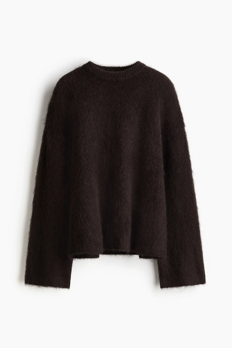 Oversized Mohair-Blend Sweater