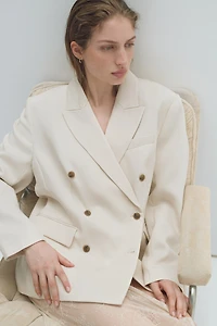 Double-Breasted Blazer